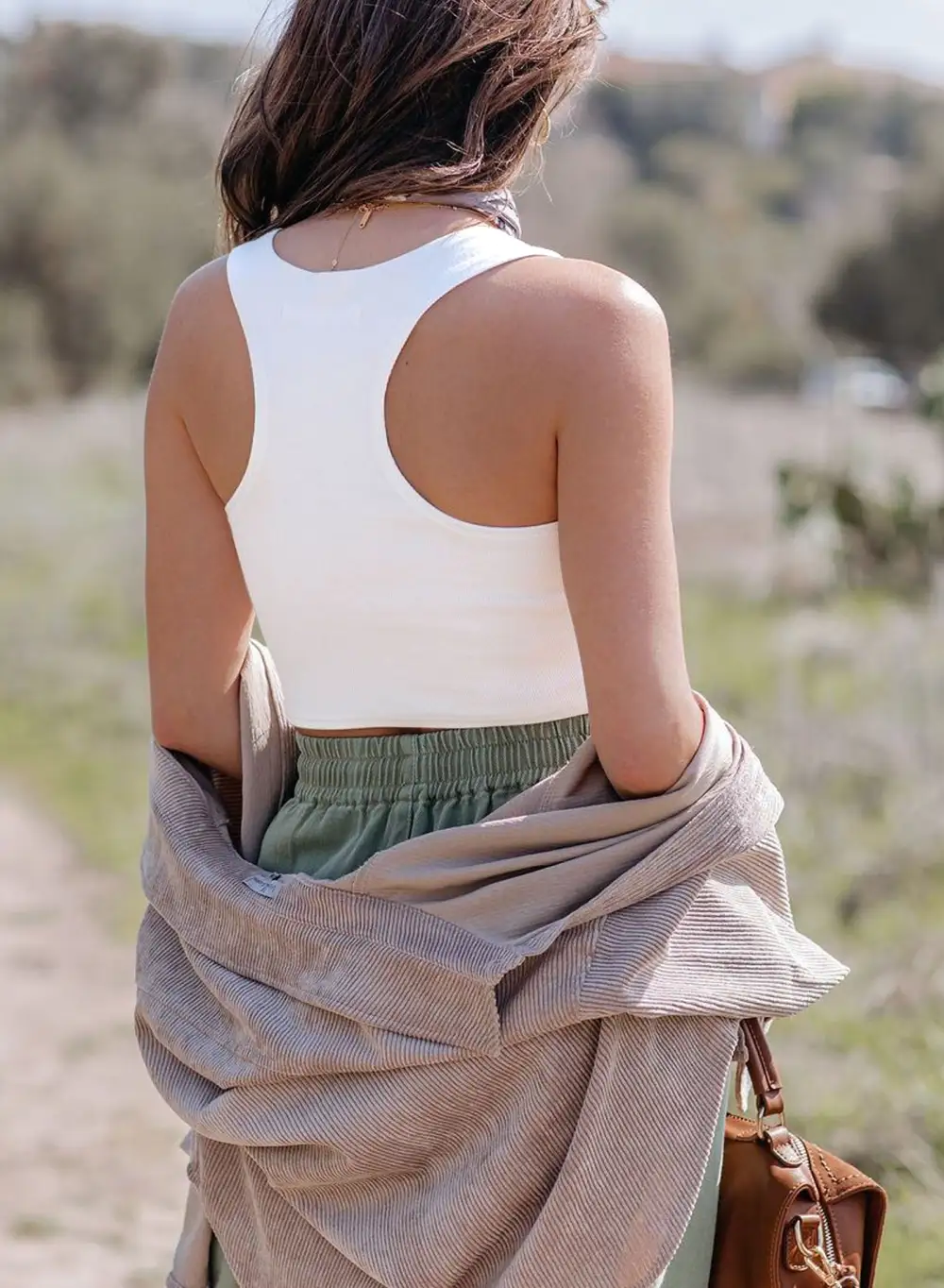 Breasted Short Tank Top