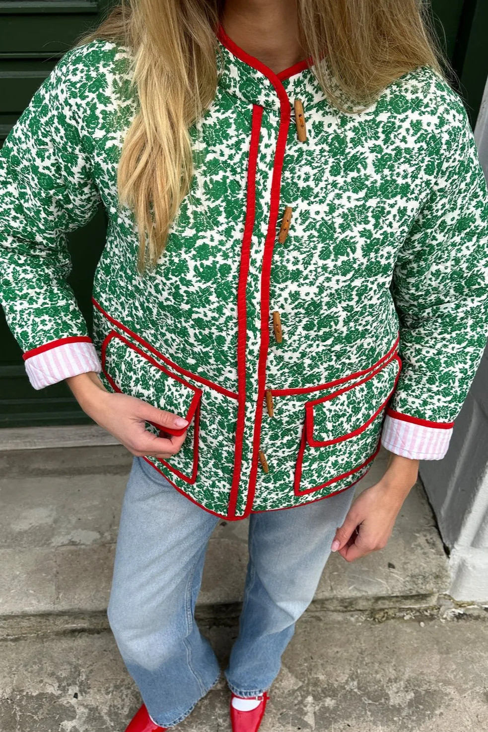 Patchwork Textured Jacket