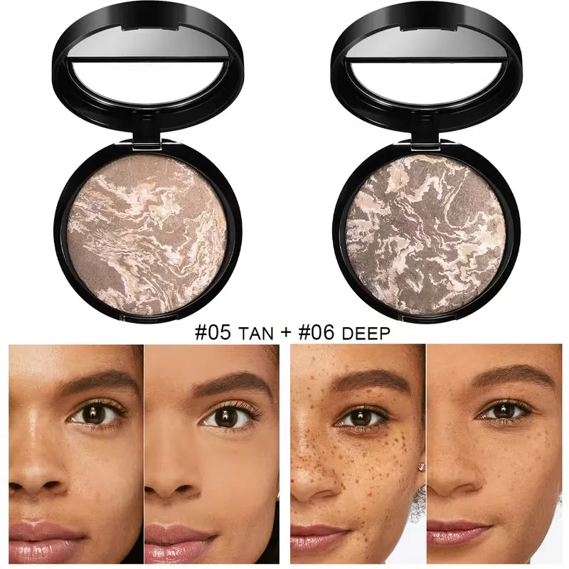 Marble Contour Two-Tone Palette
