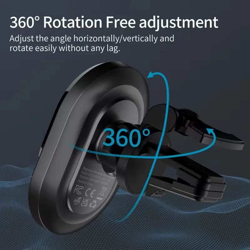Magnetic Car Wireless Charger Mount