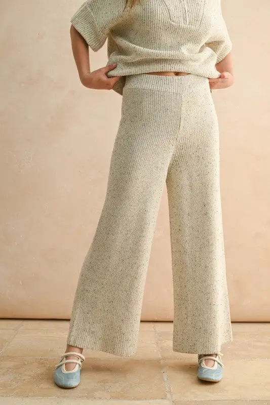 Textured Relaxed Everyday Pants