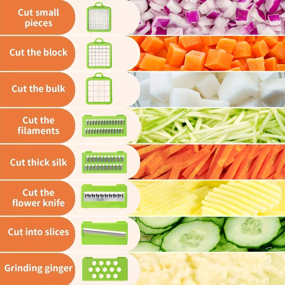 Compact Veggie Chopper Kit