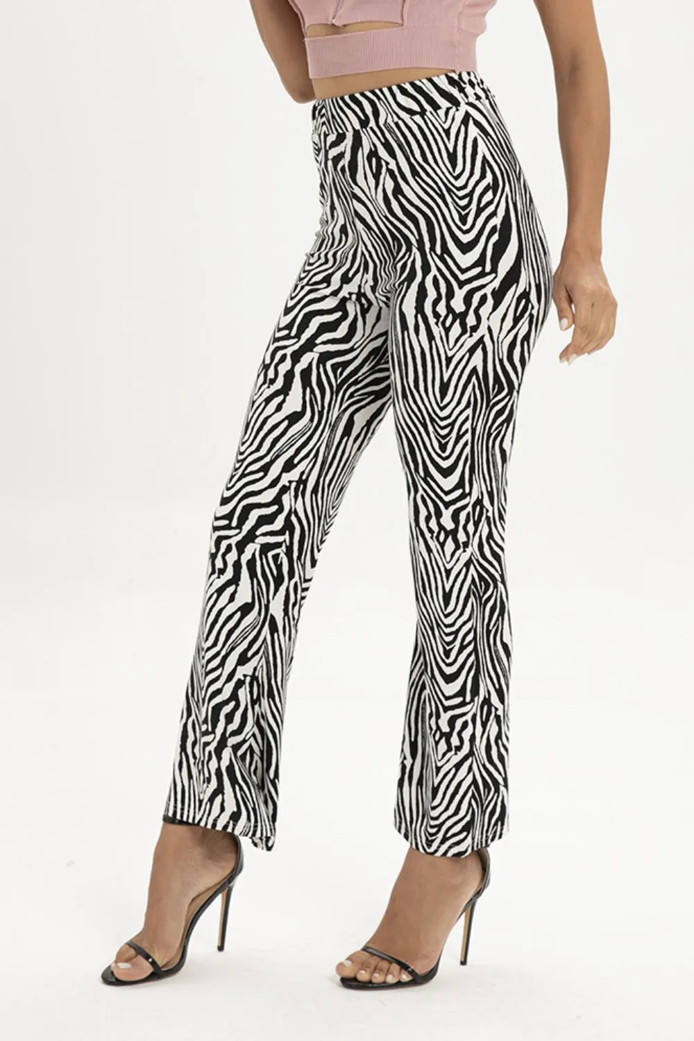 Straight Leg High Waist Pants