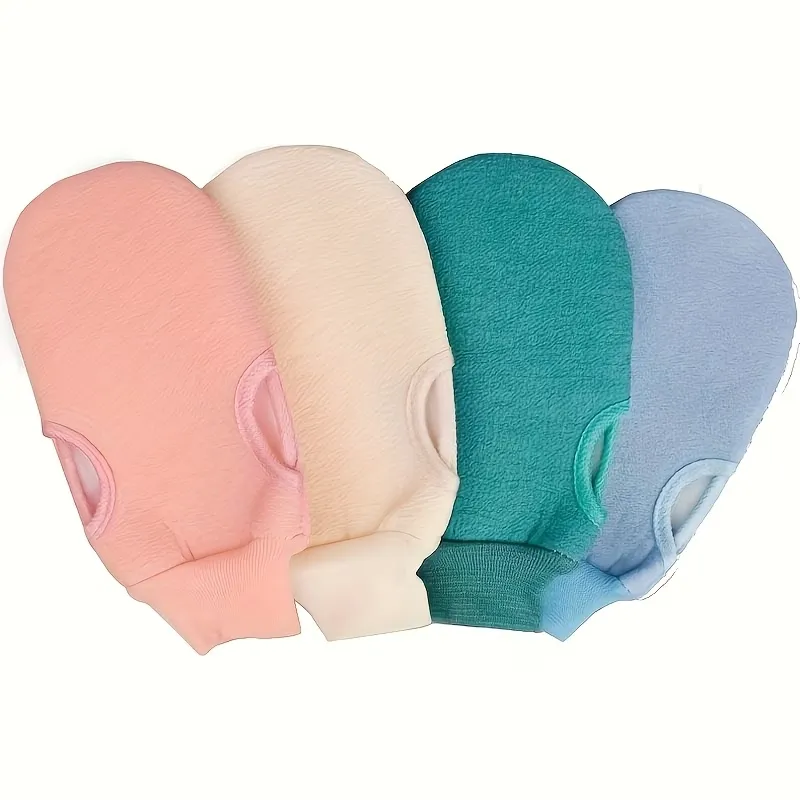 3 Pcs Deep Cleansing Exfoliating Mitt