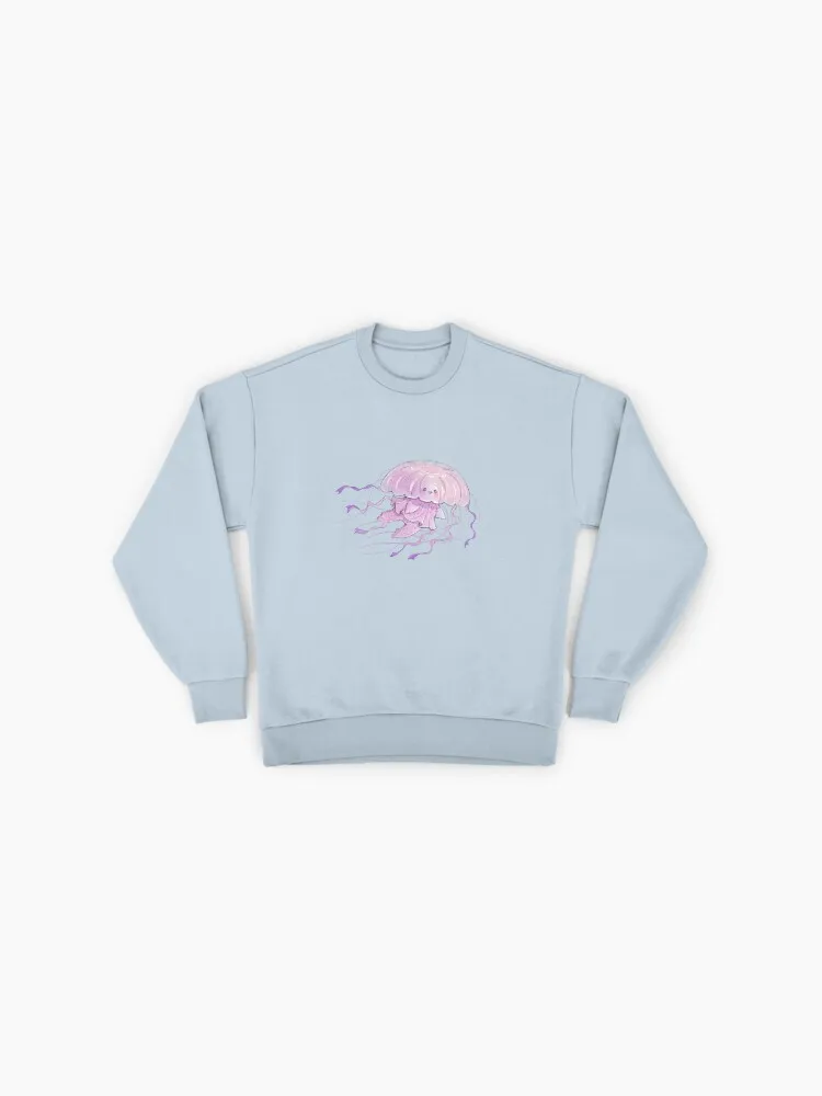 Mermaid Moonlight Poetry Sweatshirt