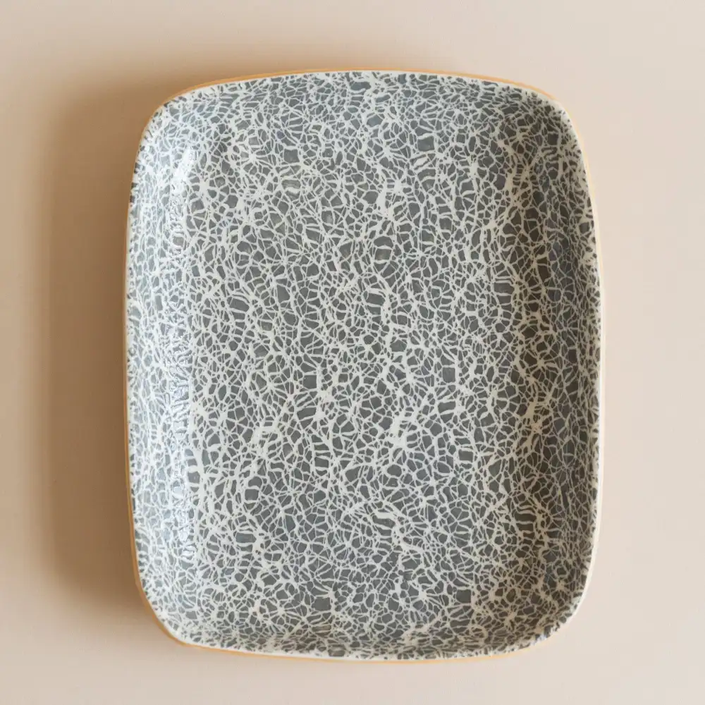 Rectangular Textured Serving Dish