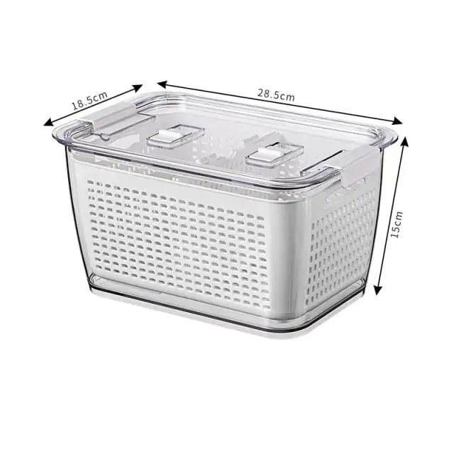 Adjustable Stackable Drawer Kitchen Storage Organizer