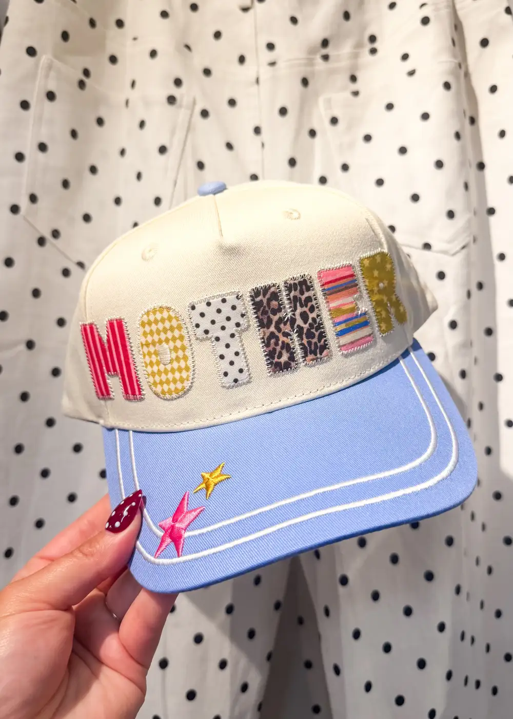 Patchwork Graphic Trucker Cap