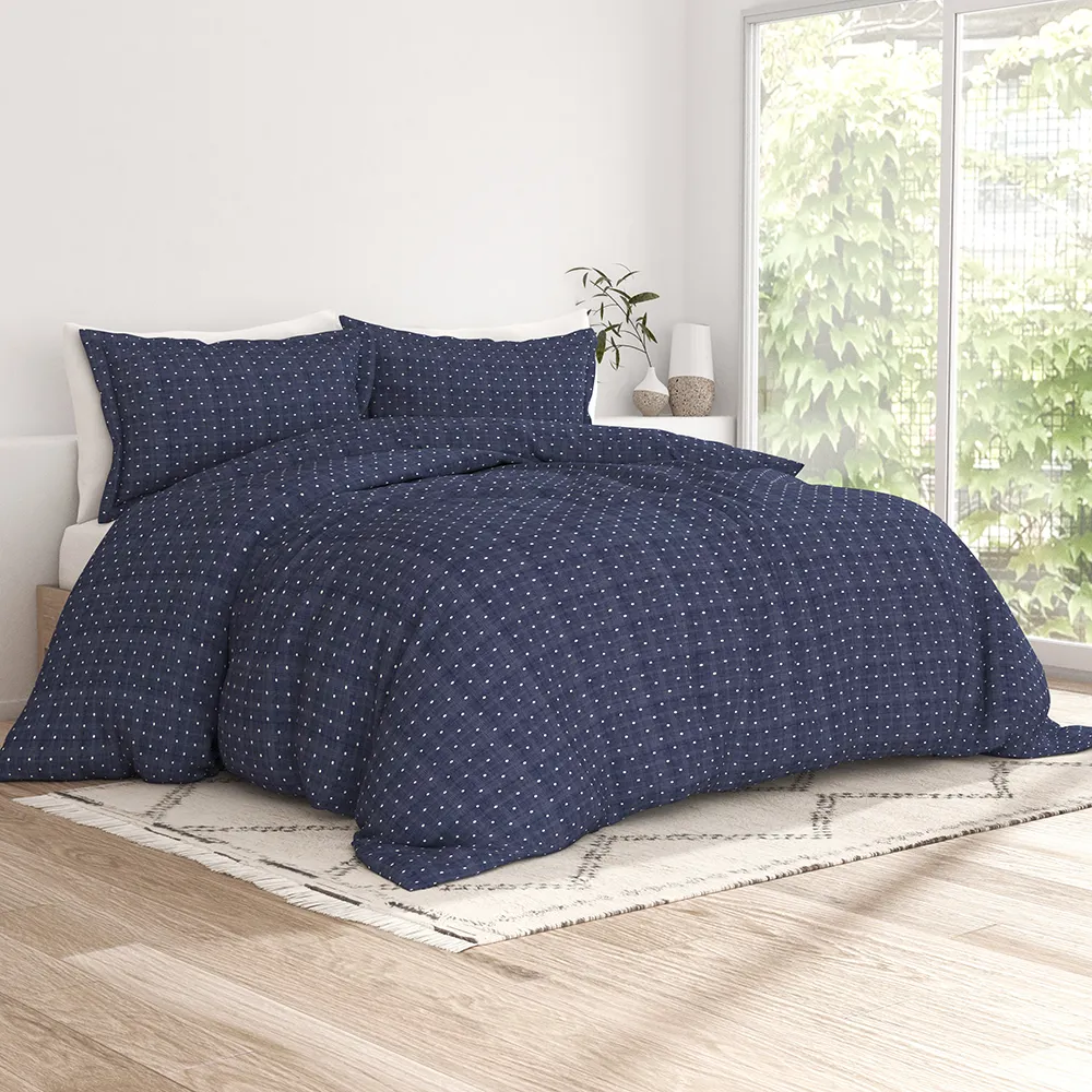 Polkadot Pattern Duvet Cover Set