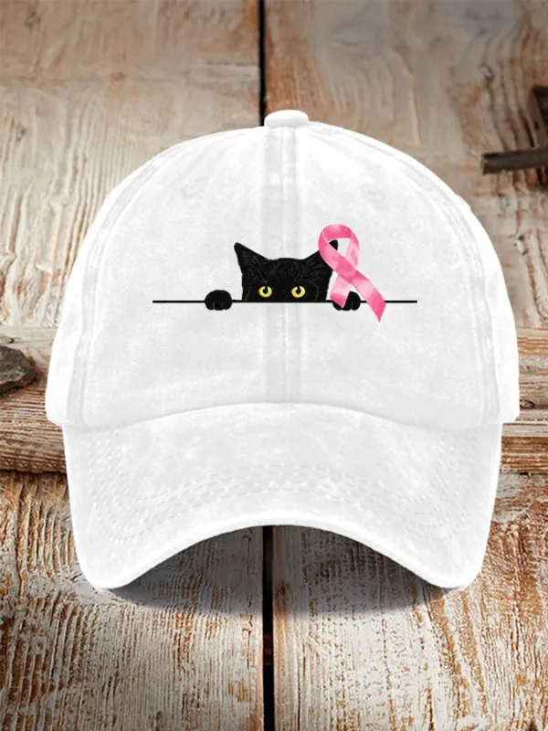 Unisex Breast cancer awareness Printed Baseball Cap