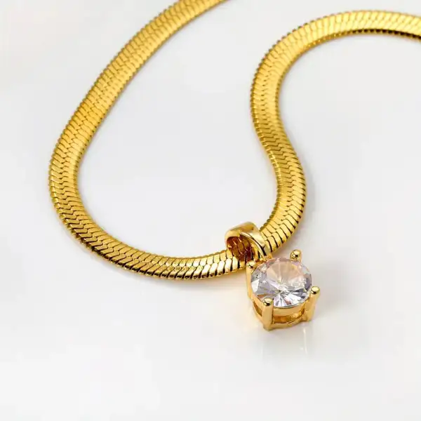 Star Stone Pendant Necklace