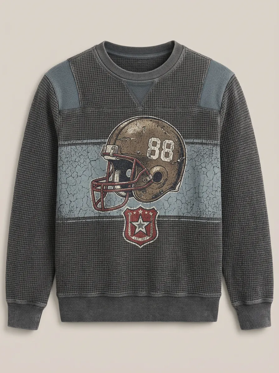 Men's Sideline Classic Football Game Day Long Sleeve T-Shirt