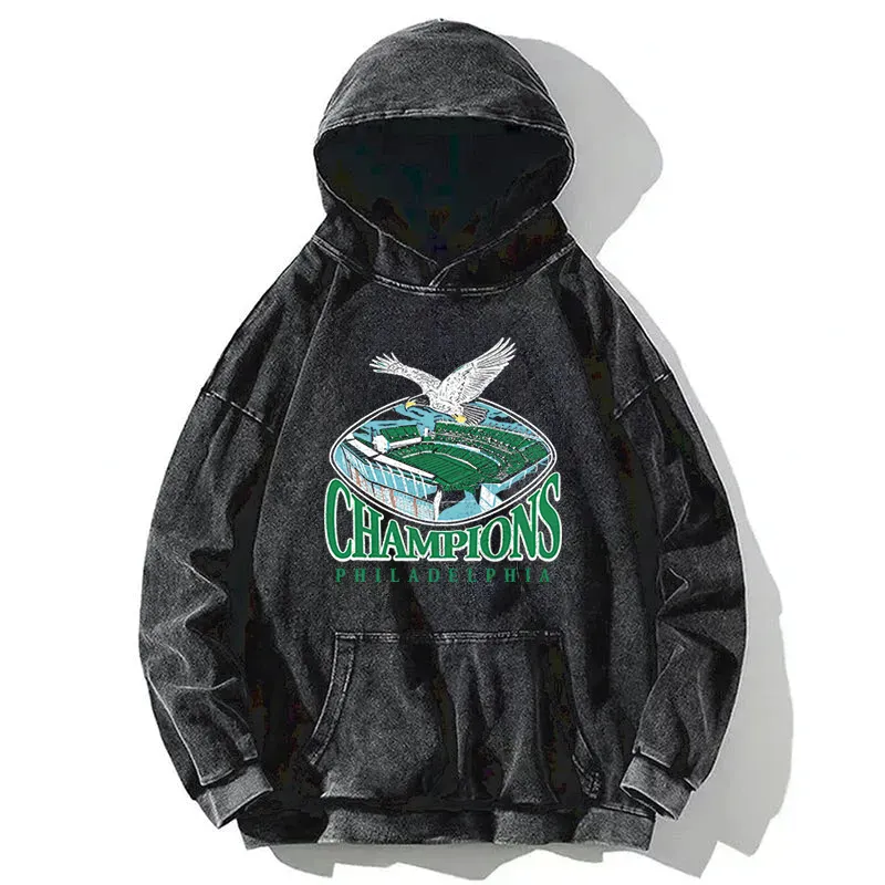Eagle Champion Washed Hoodie