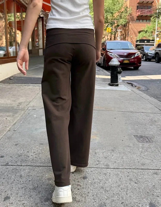 Dark Brown Pants
