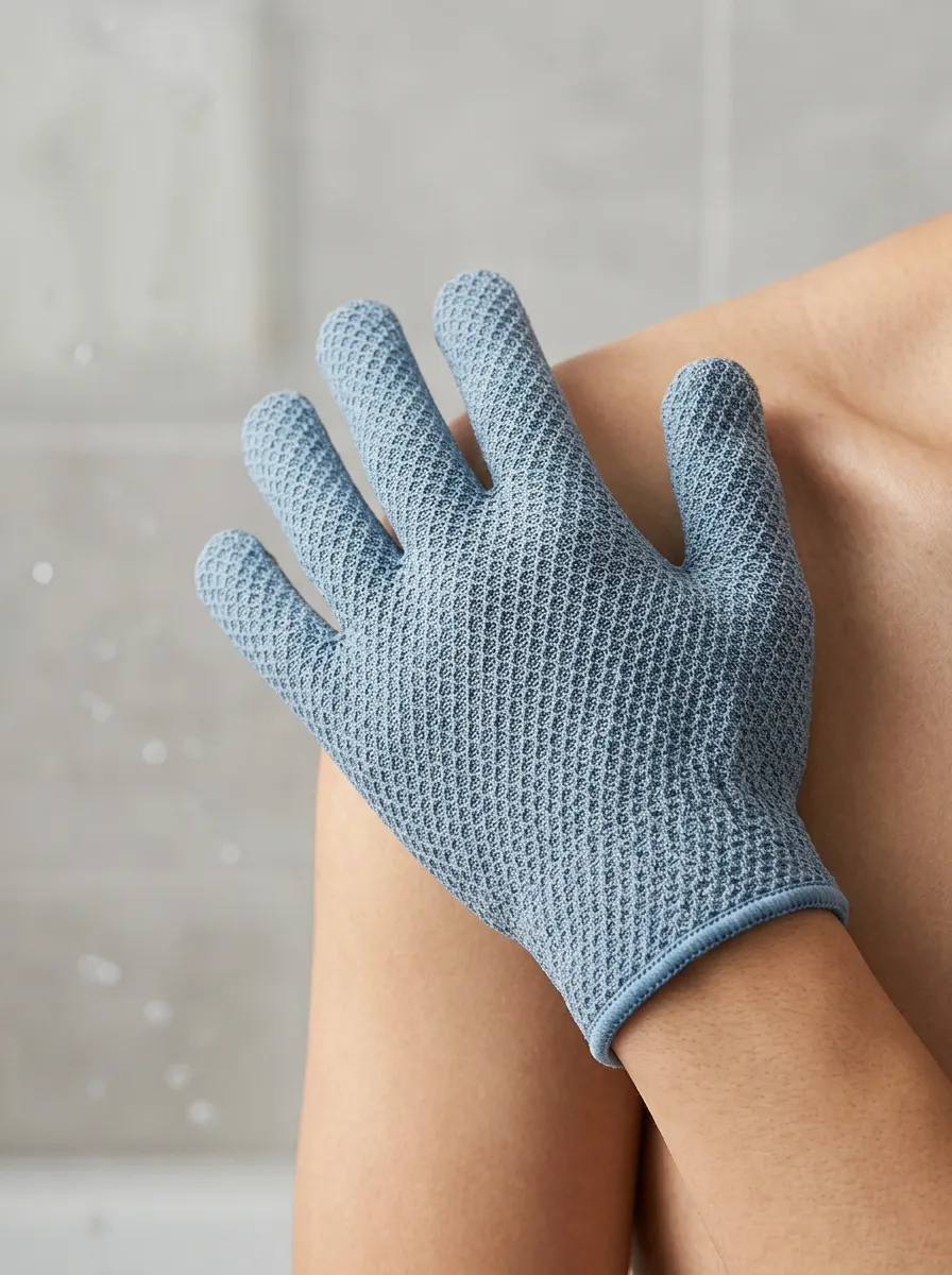 Decorative Textured Exfoliating Bath Exfoliating Glove