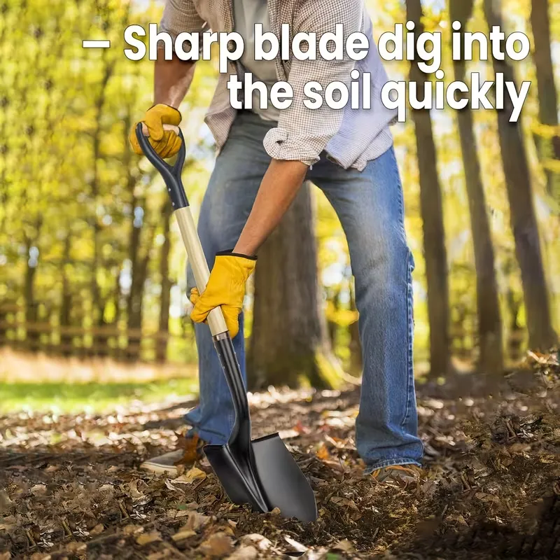 Heavy-Duty Garden Shovel