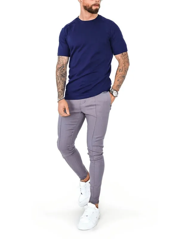 Navy Blue Clean Fit T-Shirt