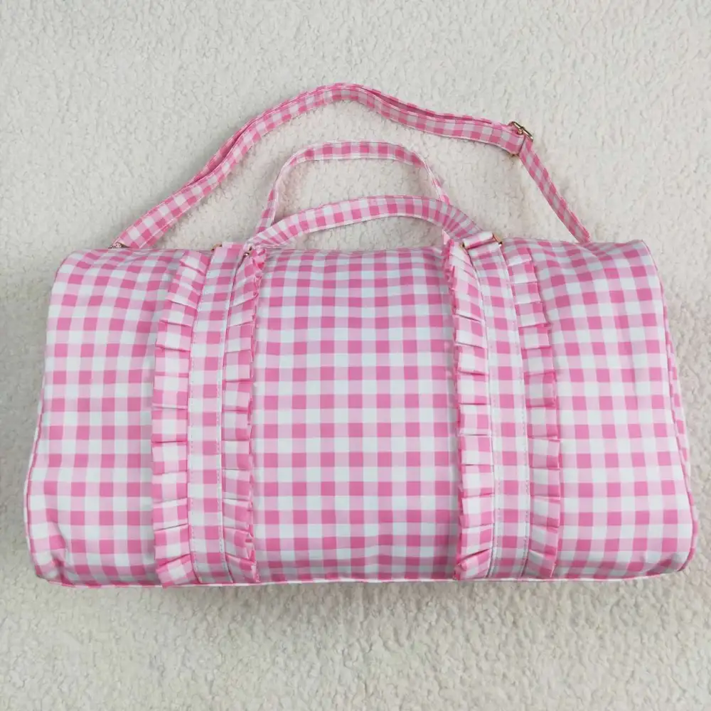 Checkered Plaid Travel Duffel