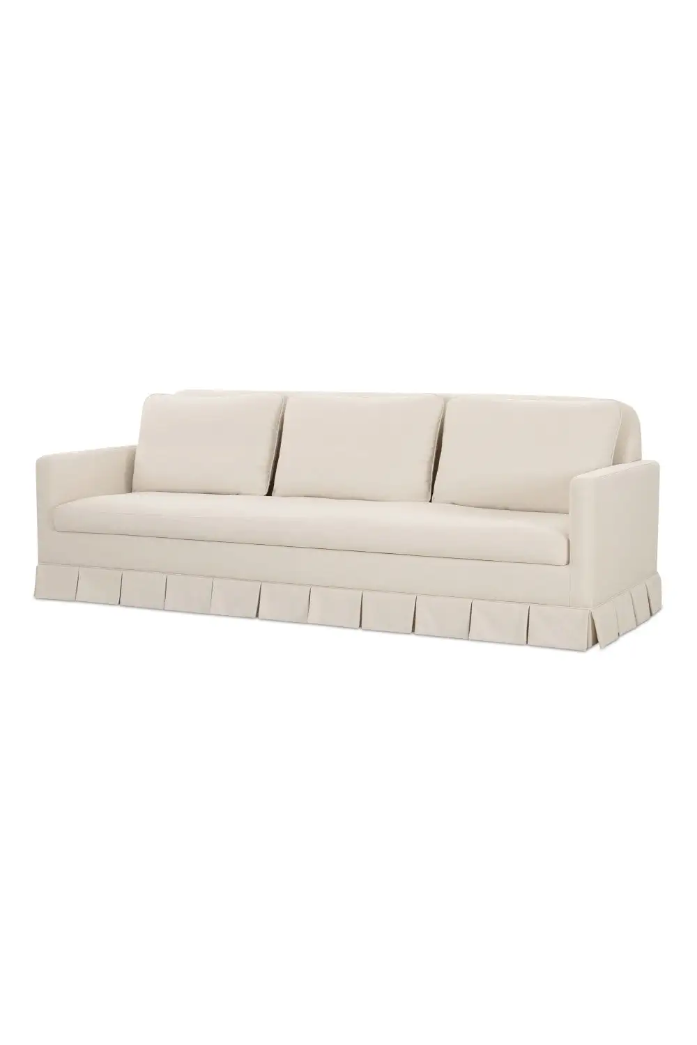 Clean-Line Fabric Sofa