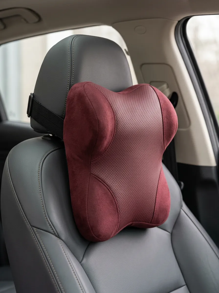 Refined Minimal-Look Car Neck Support Pillow