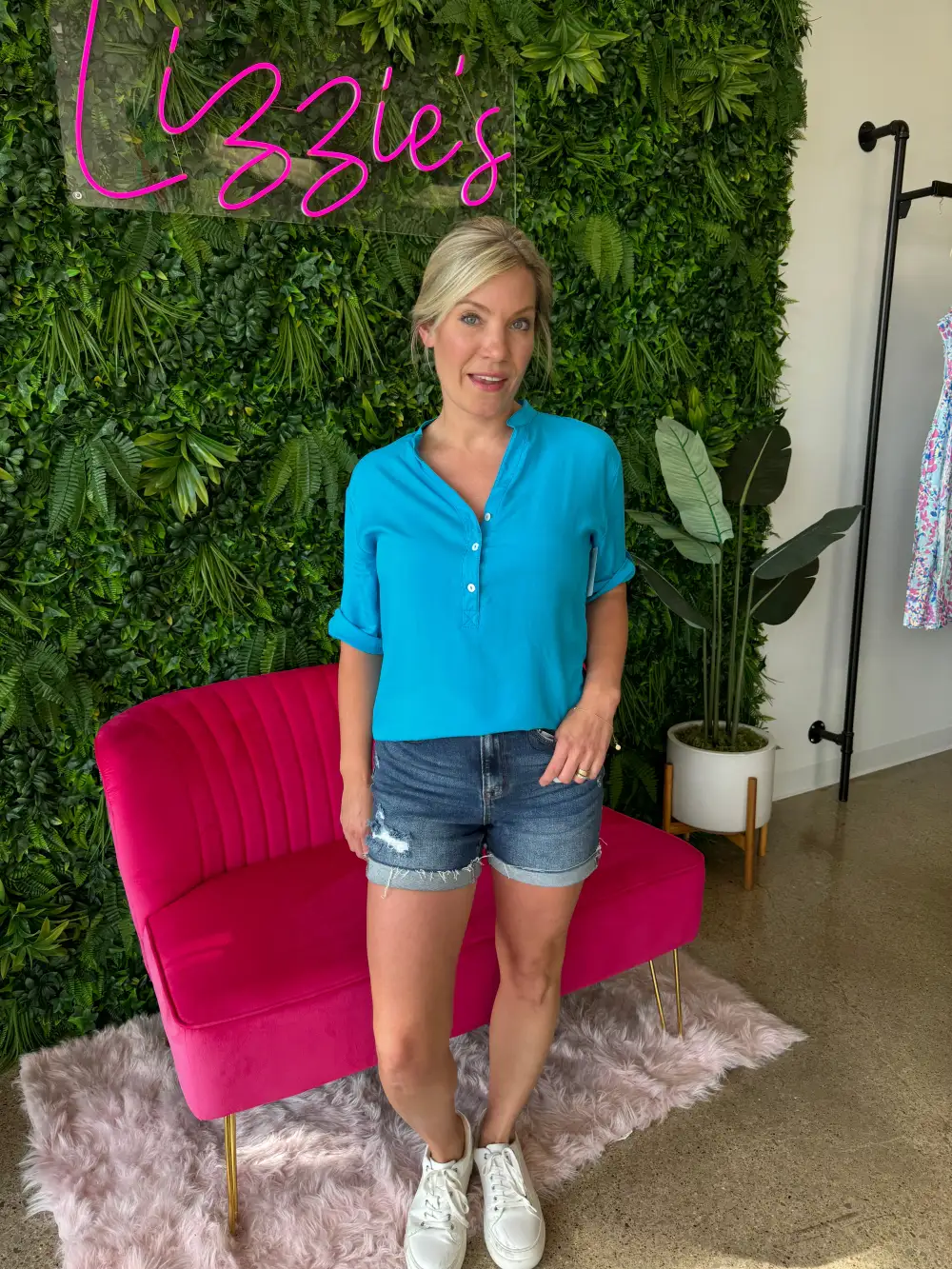 Everyday Relaxed Denim Shorts