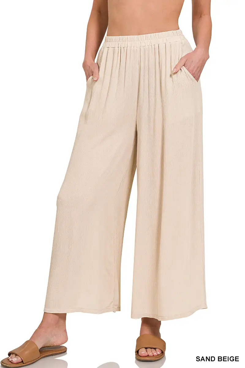 Woven Wide Pants