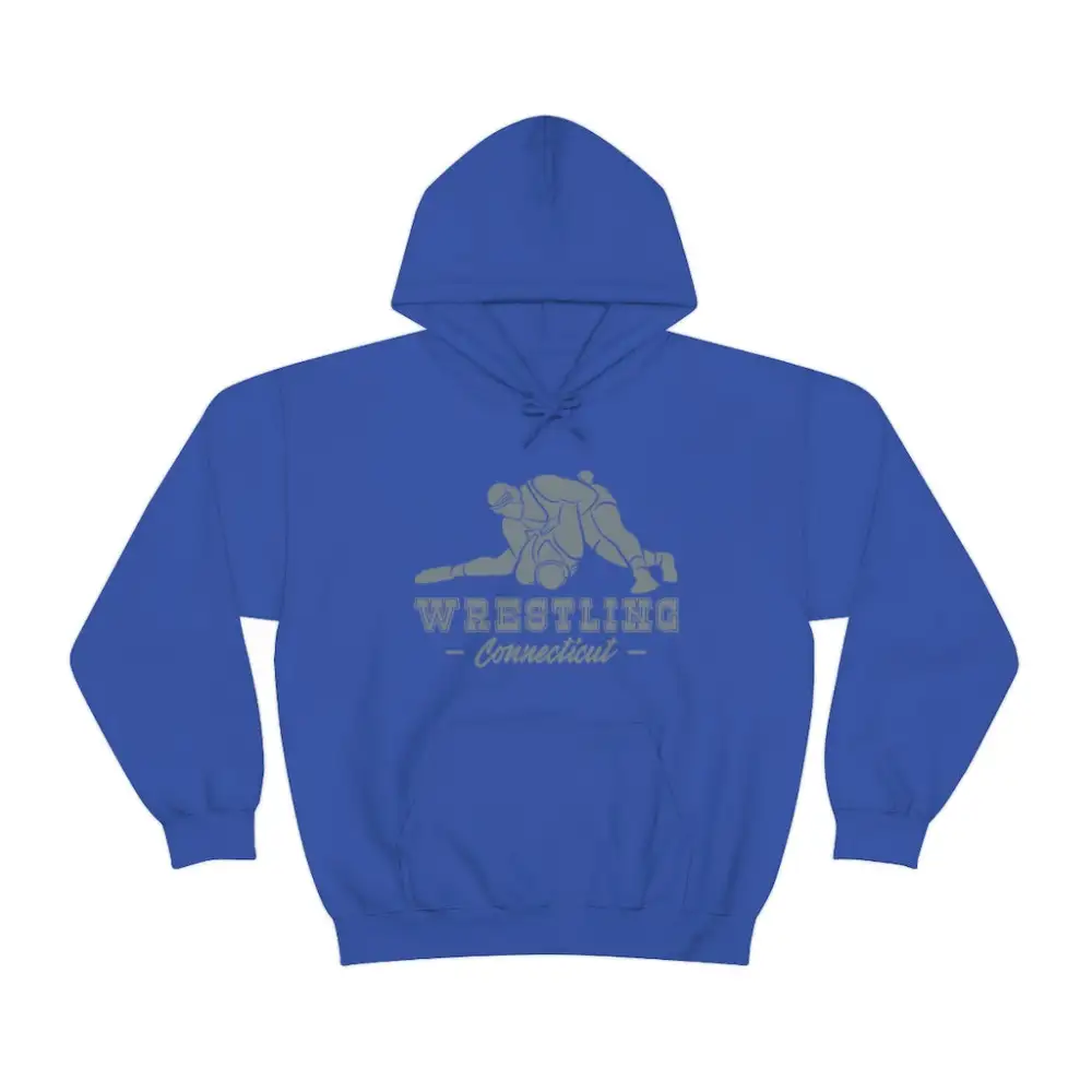 Varsity Style Wrestling Graphic Pullover Hoodie