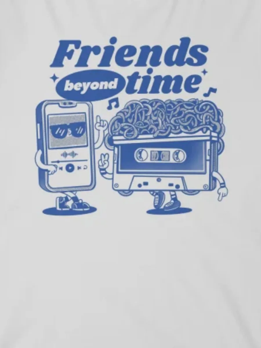 Retro Cassette Graphic T-Shirt