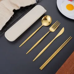 Sleek Travel Cutlery Set