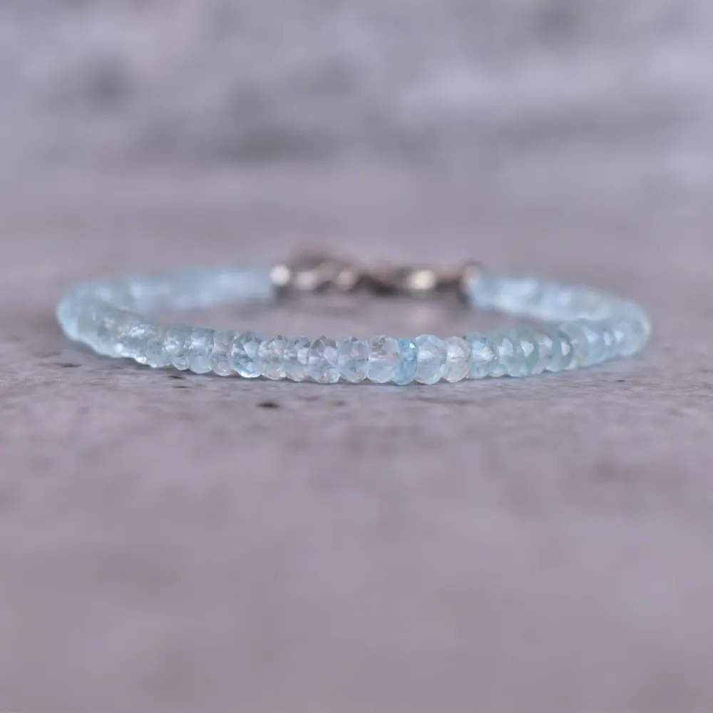 Divine Aquamarine Bracelet