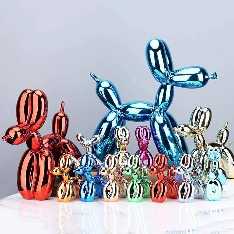 Resin Dog Accent Sculpture