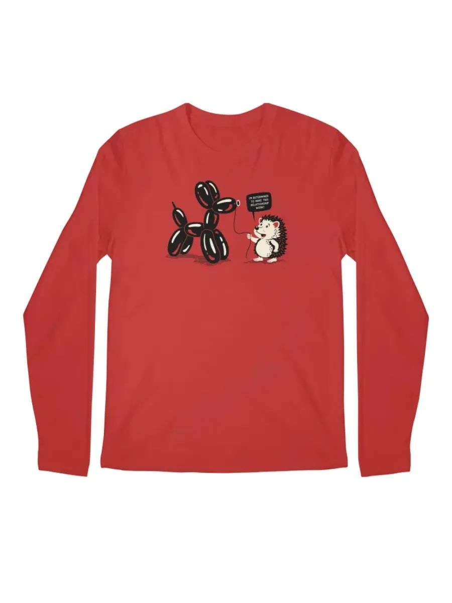Hedgehog Balloon Dog Graphic T-Shirt