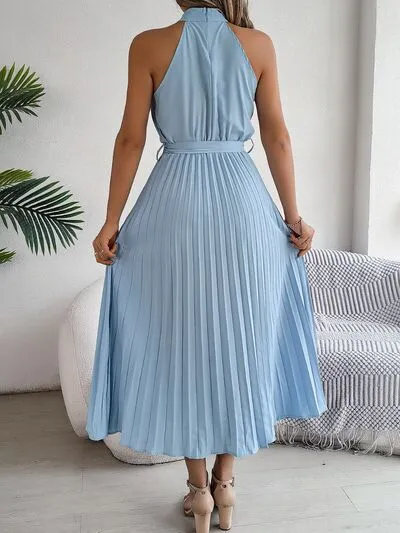 Pleated Casual Dress