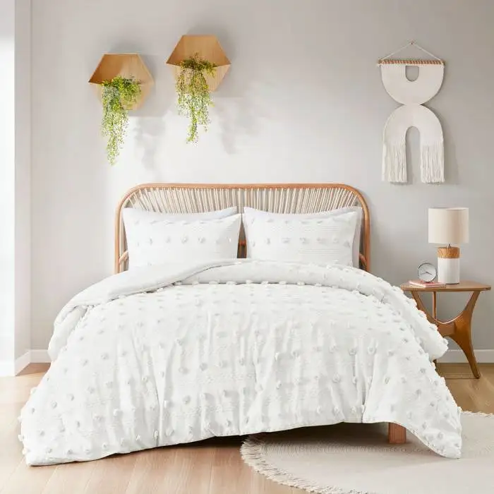 Layered Microfiber Comforter Bedding Set
