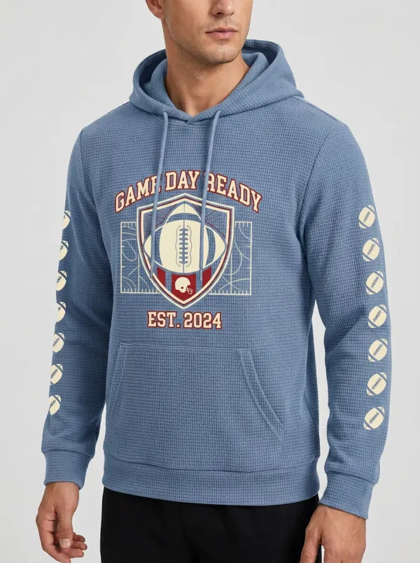 Men's American Football Game Day Ready Shield Hoodie