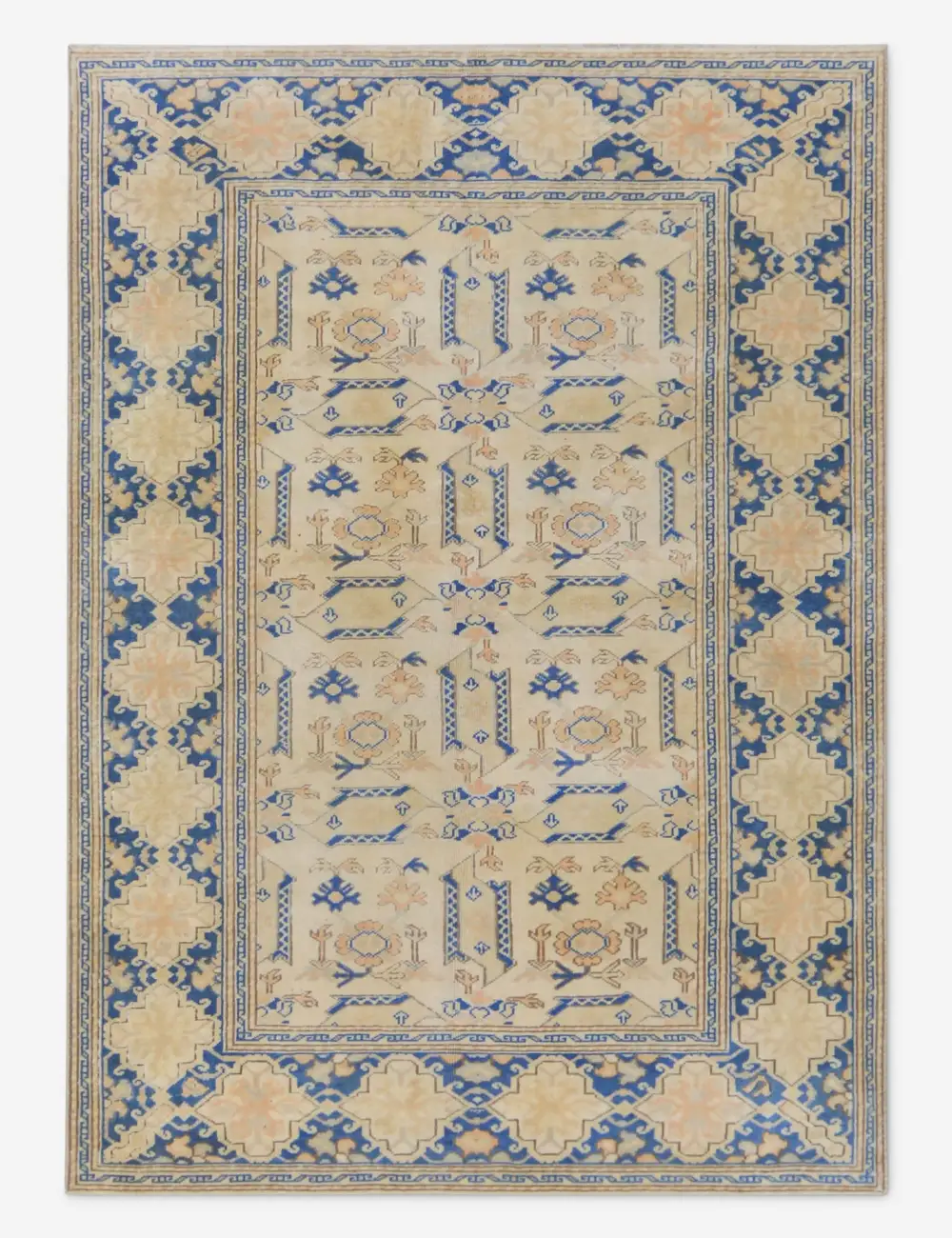 Artisan Distinctive Turkish Inspired Hand Knotted Wool Area Rug