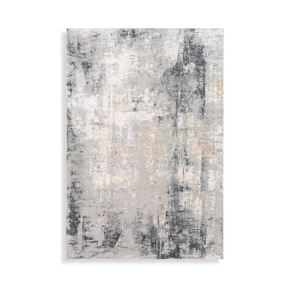 Abstract Design Viscose Rug