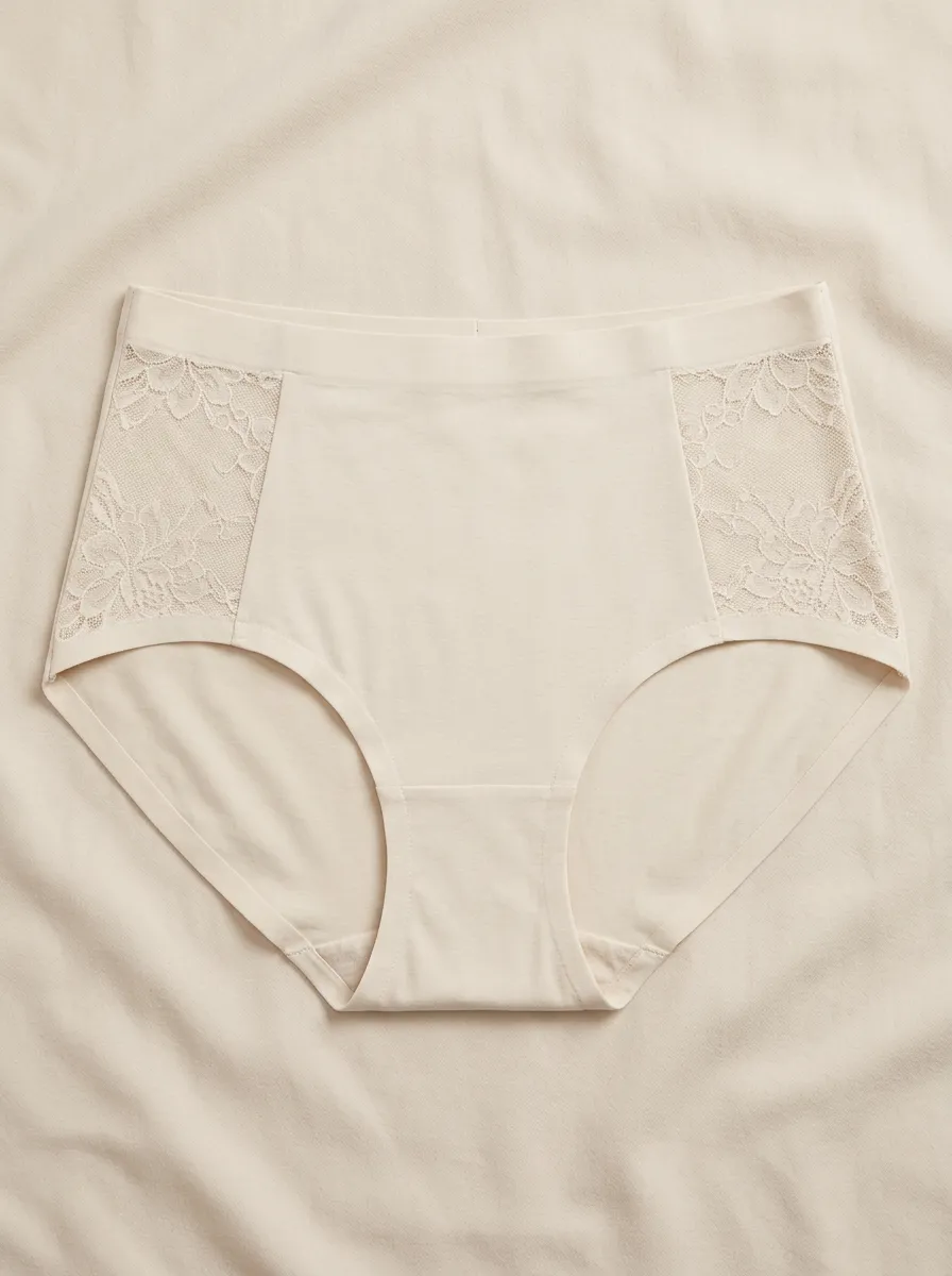 Women's Everyday Lace Detail Printed Panties
