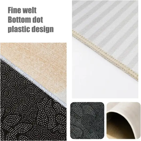 Double Decorative Area Rug