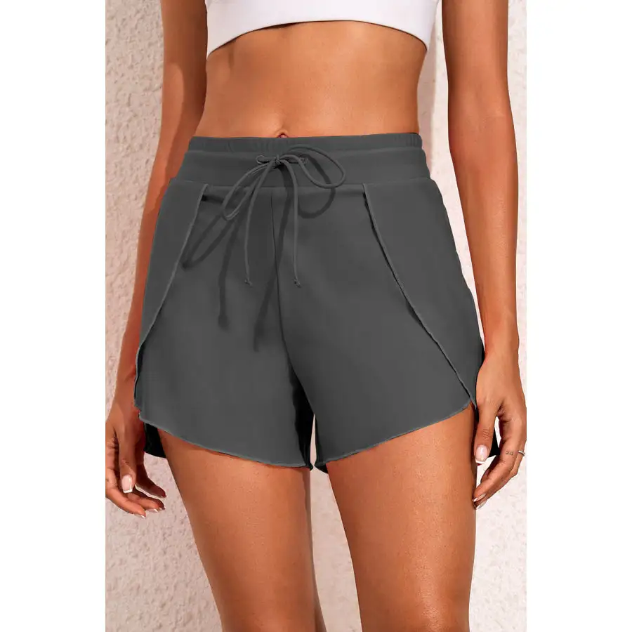 Women's Drawstring Shorts Swim Bottom