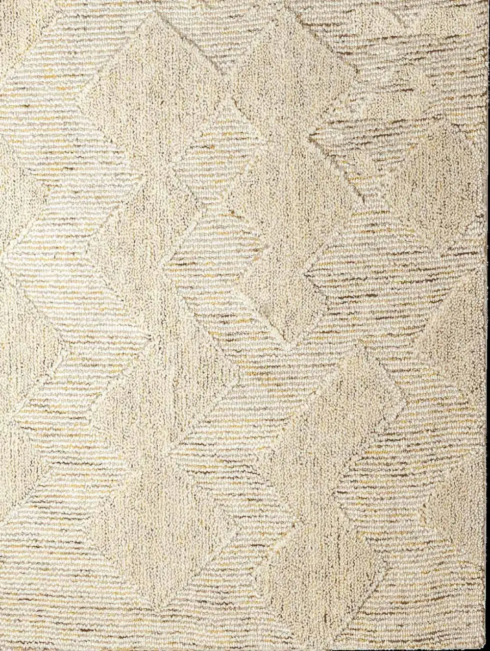 Wool Tufted Geometric Distinctive Area Rug