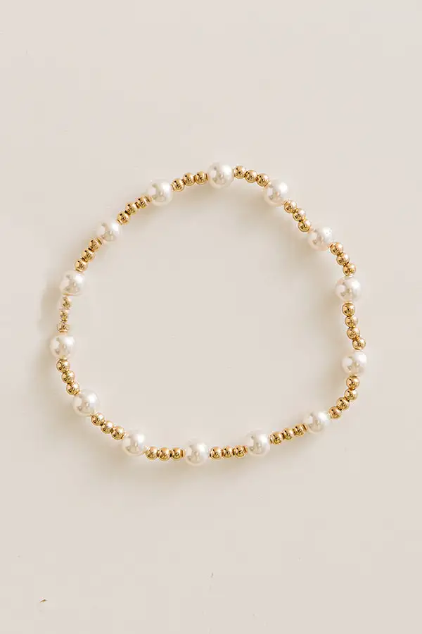 Sincerity Pearl Bracelet In 5Mm