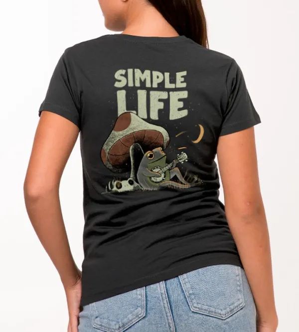 Simple Life Graphic Unisex T-Shirt