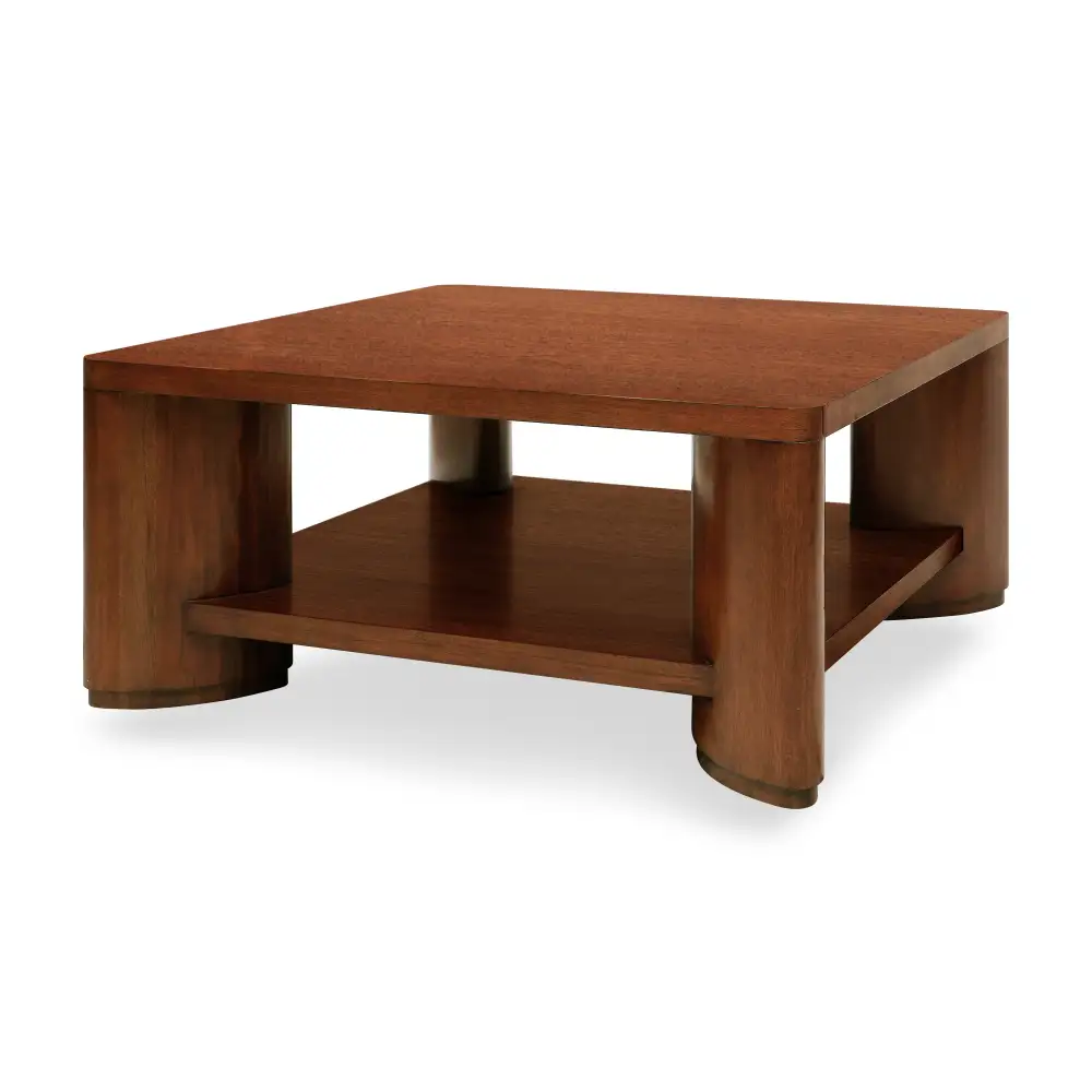 Rounded Mid-Century Coffee Table