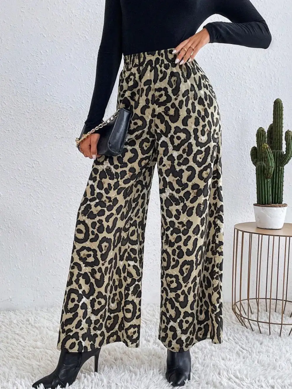 Everyday High Waist Wide Leg Pants