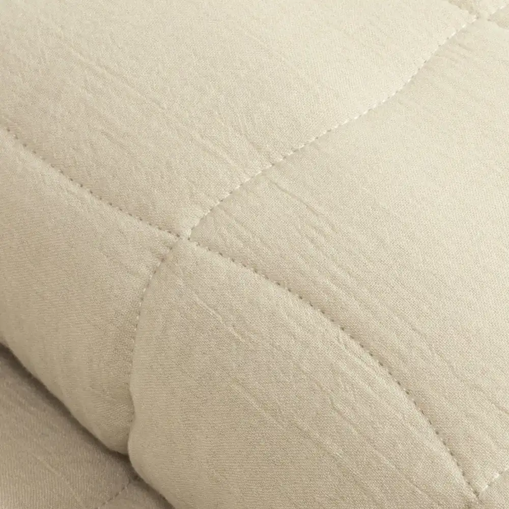 Textured Modern Quilt Bedding Set