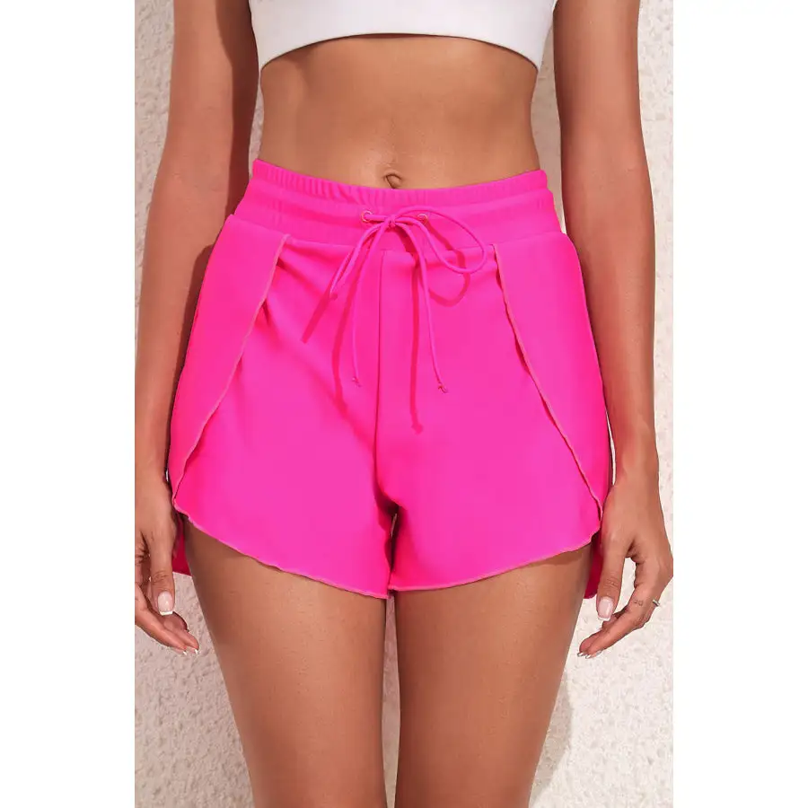 Women's Drawstring Shorts Swim Bottom