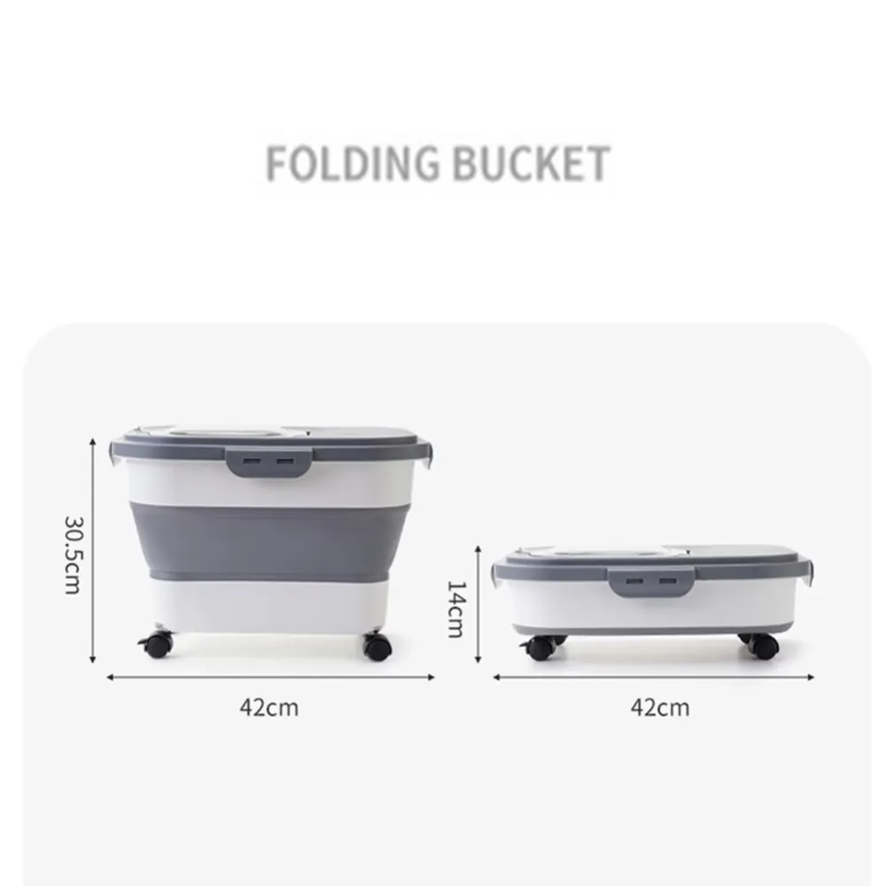 Rolling Pet Food Container