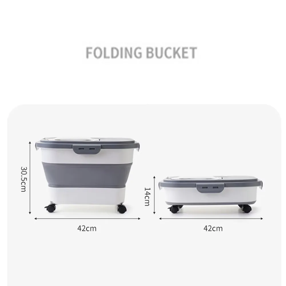 Rolling Pet Food Container