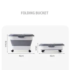 Rolling Pet Food Container